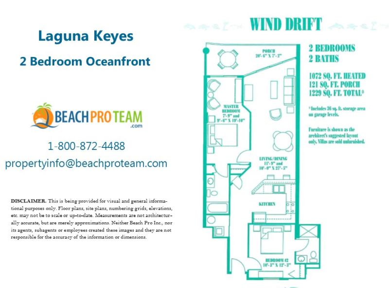 Laguna Keyes Wind Drift - 2 Bedroom Oceanfront